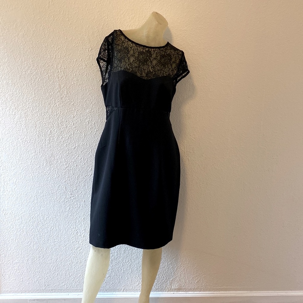 Adrianna Papell Little Black Cocktail Dress